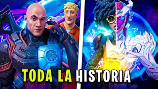 TODA LA HISTORIA OCULTA de FORTNITE (Capítulo 1 - Capítulo 3 Temporada 1) en UN VIDEO