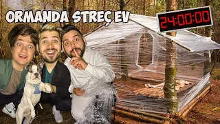 24 SAAT STREÇ EVDE YAŞAMAK !*Doğada ( KÖPEKLER KOVALADI ) @AliSurucu @HalilSuruucu
