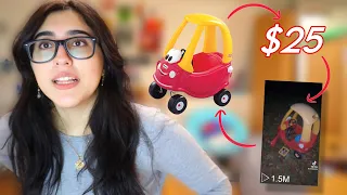 I Went VIRAL With $25 …& some creativity