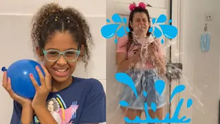 Trollei a Maria com balão de água
