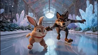 🎵 The Wolf & The Rabbit | Animated Music Video in New York City, Central Park 🗽🐺🐰