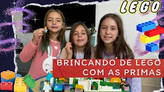 ANA ESTELA AMA LEGO #primas #lego