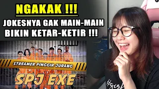 NGAKAK !!! STREAMER PINGGIR JURANG JOKESNYA GAK MAIN-MAIN | REACTION AKMJ.MP4