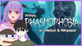【 PHASMOPHOBIA 】BERBURU HANTU BARENG VTUBER?! ft.  @BeaconCream & @NightD24 【 VTuber Indonesia 】🦇✨