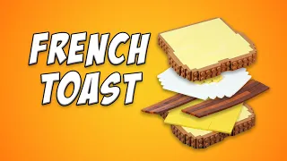 Fast Food - Fried Egg and Bacon Toast 🥓🍳 + Making Of 🎬
