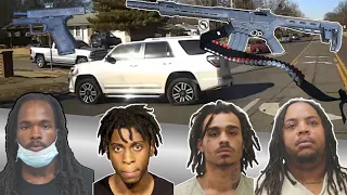 Police Chase 4 Suspects Wearing Ski Masks In Vehicle Up To No Good. St-Louis County PD. Jan. 26-2022