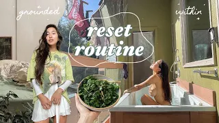 A Chill Reset Routine Day | finding balance & tuning into love