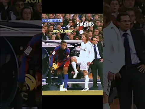 Ronaldinho va Salgado ! Revenge 🤫 #football #soccer #shorts