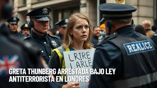 Greta Thunberg Arrestada Bajo Ley Antiterrorista en Londres