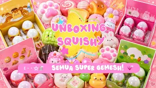 Unboxing Squishy, semua super Gemesh!!