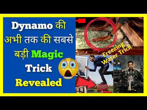 Dynamo🔥 Frozen Waters Fountains😲 Magic Revealed😱 #shorts