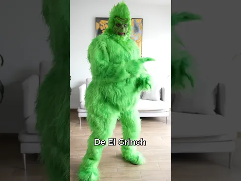 Me disfracé del GRINCH y le hice esta BROMA a mi hermano 😱