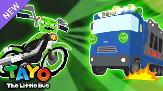 NUEVO🚨Equipo de Rescate, Elimina el maleficio de la moto zombi🧟 | Película de Tayo para Niños