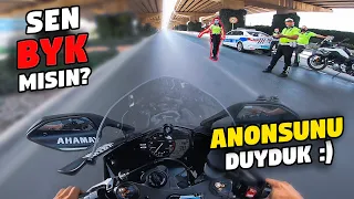 CEZA ÖDEMEYE GİDERKEN POLİS ÇEVİRDİ! | Yamaha R6 Motovlog