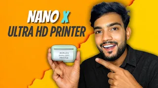 Seznik "NANO X" Ultra Hd Mini Thermal Printer Review - One & Only Smallest Ultra Hd Printer