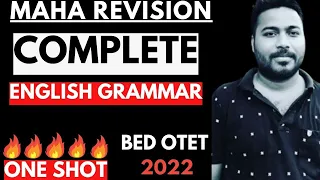 BED OTET CHT EXAM 2022 I ENGLISH FULL COVERAGE I ONE SHOT I BY LAXMIDHAR SIR ENGLISH FULL COVER