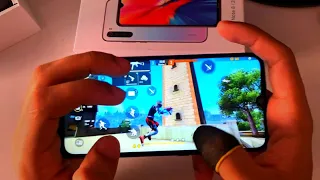 Redmi Note 8 free fire gameplay handcam 5 dedos display 60hz