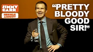 A Heckle That Actually Made Jimmy Laugh! | Jimmy Carr Vs Hecklers | Jimmy Carr
