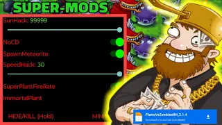 Él MEJOR MOD MENÚ para PVZ Fusión en ANDROID (actualizado) | Rodouis.