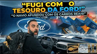 INVADI A MAIOR FÁBRICA DA FORD DO MUNDO! (Navio Abandonado) 🏭🚨