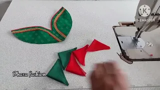 Latest Blouse Back Neck Design | Easy Cutting & Stitching Tutorial | Dhara Fashion x Trugetherness