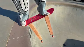 Skating the WORLDS TALLEST Skateboard?!