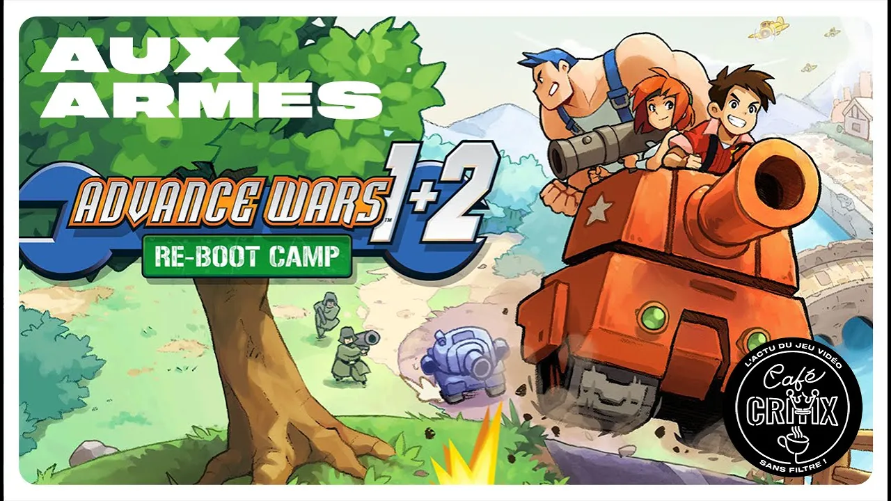 Vido-Test de Advance Wars 1+2: Re-Boot Camp par Caf Critix