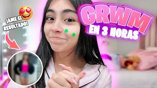 GRWM en 3 HORAS!!!😱 Isa Grwm💘