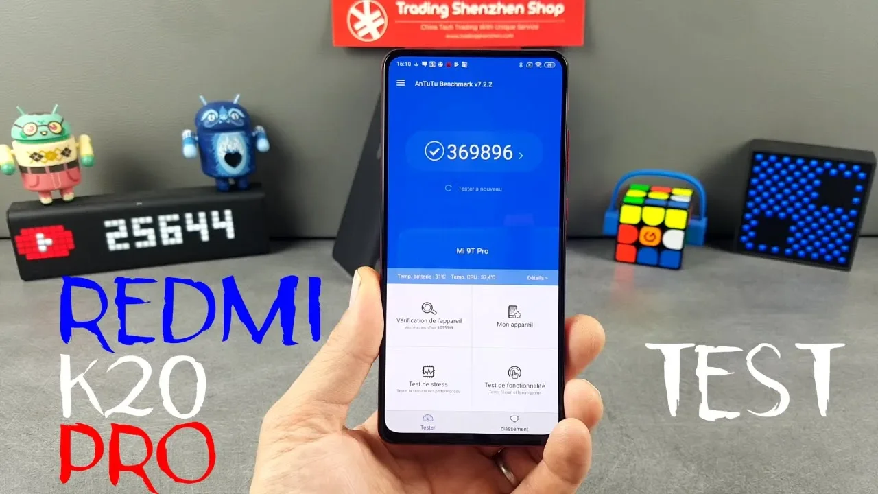Vido-Test de Xiaomi Redmi K20 Pro par Espritnewgen