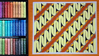 Tutorial menggambar batik parang
