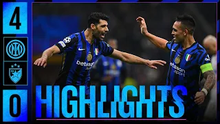 CALHANOGLU, ARNAUTOVIC, LAUTARO E MEHDI: ⚽⚽⚽⚽ | INTER 4-0 STELLA ROSSA | HIGHLIGHTS | UCL 24-25 🖤💙