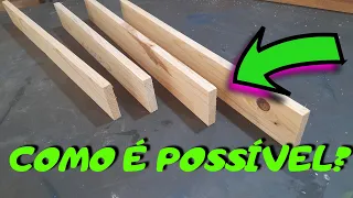 Como Aparelhar Madeira sem Ter A Plaina Desengrossadeira? Agora Todos Podem Tornar-se 1 MARCENEIRO.