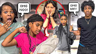 KYLIE DOES THE I HIT THE BABY PRANK ON @wtosquad ***MUST WATCH TO SEE THEIR REACTION***
