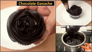 Chocolate Ganache - केक आइसिंग और डेकोरेशन करे इस चॉकलेट ganache से