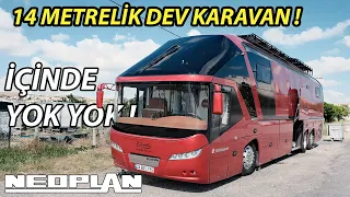 Yok Artık ! 14 Metre Çocuk Odalı Karavan | Neoplan Starliner Otobüs Karavan Olursa