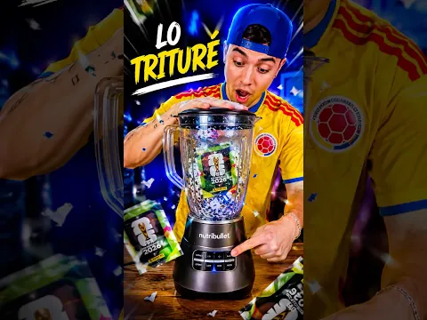 Triture un sobre del MUNDIAL! 🔪😱