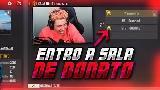 ENTRO A SALA PRIVADA DE DONATO EN DIRECTO Y ESTO PASÓ? 😱