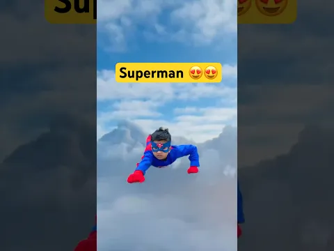 Aj fir se superman ne bacha liya❤️😘 #comedy #youtubeshorts #funny #shorts