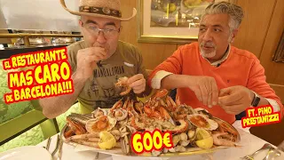 Probando el RESTAURANTE MÁS CARO de BARCELONA - Vale la pena??? | con PINO PRESTANIZZI