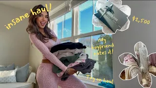 My boyfriend rates my $2,500 shopping spree!😳
