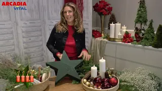 Weihnachtsdeko zum Verlieben: DIY Adventsstern mit Naturmaterialien – Anleitung mit Isabella Rodler