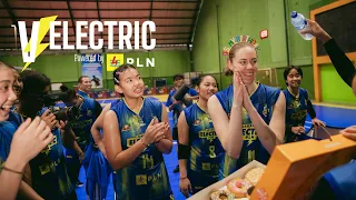 V-ELECTRIC | PERTAMA KALI POLINA ULANG TAHUN DI INDONESIA