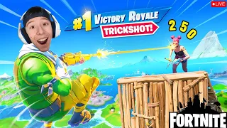 LIVE! - AIMBOTTING KIDS IN FORTNITE! (NEW)