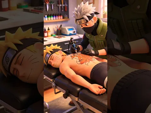 Naruto fez a tatuagem da raposa de 9 caldas? 😱