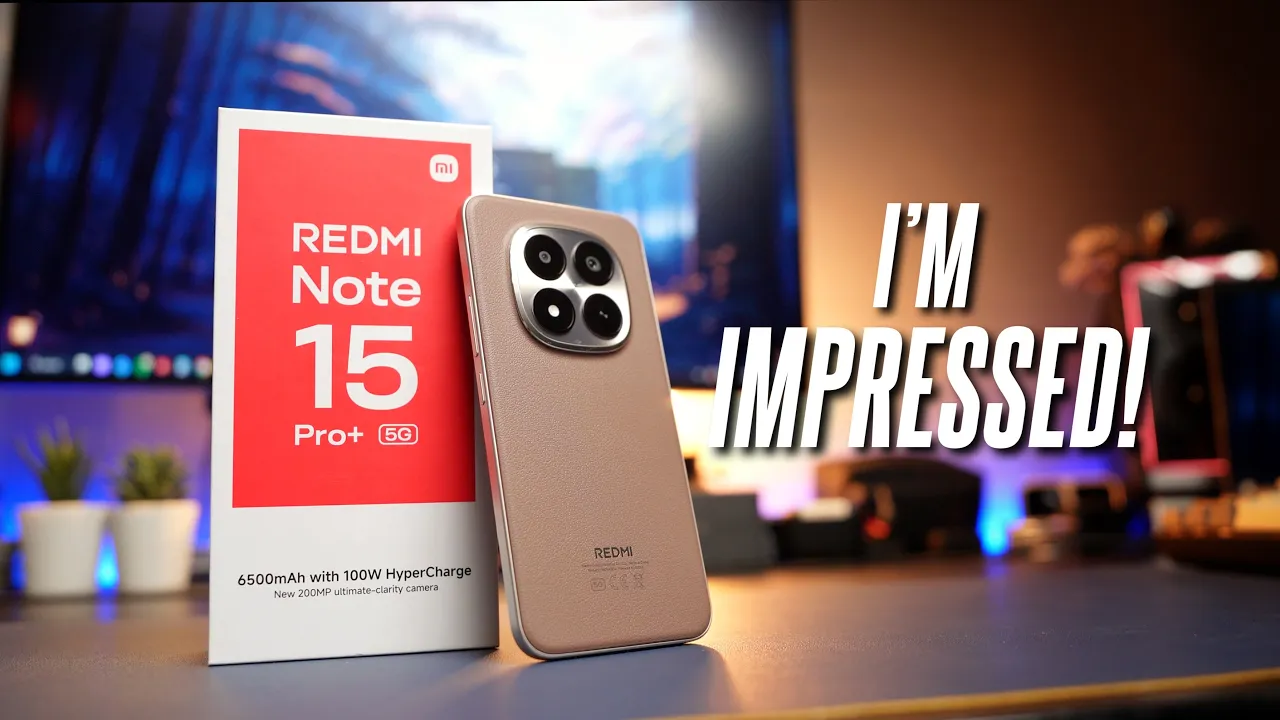 Vid�o-Test de Redmi Note 15 Pro par Sean Talks Tech