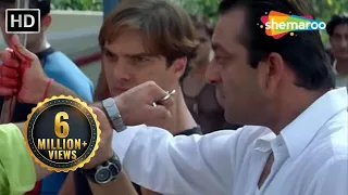 Maine Dil Tujhako Diya Climax - दो प्यार वालों को मिलाने के लिए संजय दत्त ने लगाई जान की बाज़ी - HD