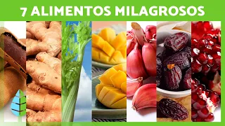 7 ALIMENTOS PODEROSOS con PROPIEDADES MEDICINALES 🥭✅ ¡Inclúyelos en tu Dieta!