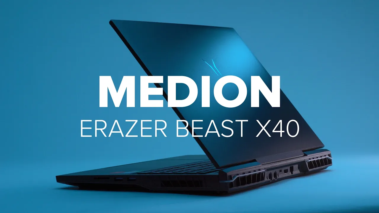 Vido-Test de Medion Erazer Beast X40 par Computer Bild