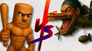 Tung Tung Sahur VS Ronaldinho Bombardilo! (HISTÓRIA COMPLETA)