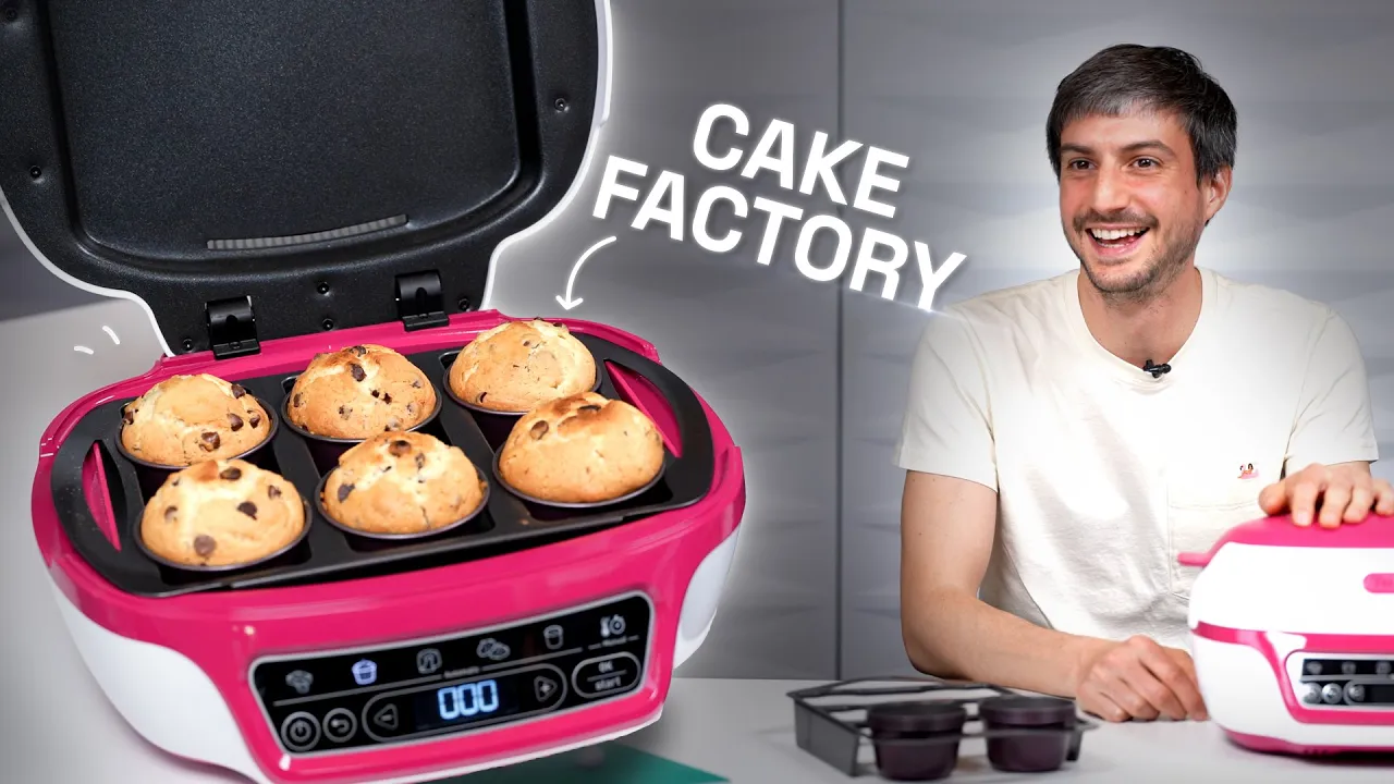 Vido-Test de Tefal Cake Factory par Les Numeriques